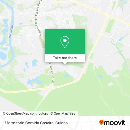 Marmitaria Comida Caseira map