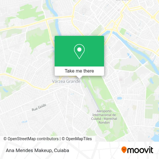 Ana Mendes Makeup map