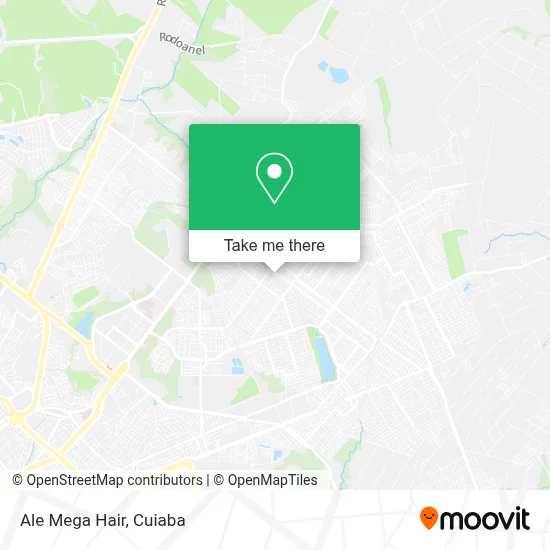 Ale Mega Hair map