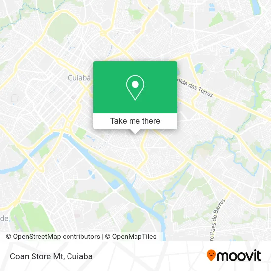 Coan Store Mt map