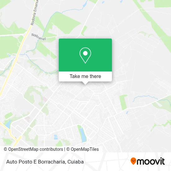 Auto Posto E Borracharia map
