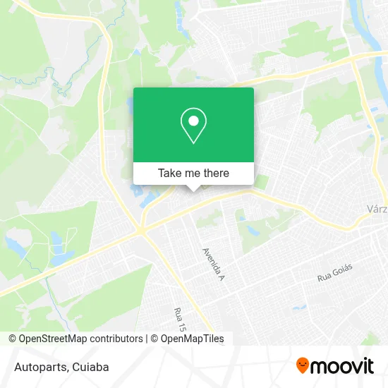 Autoparts map