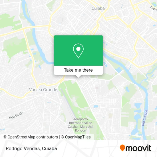 Rodrigo Vendas map