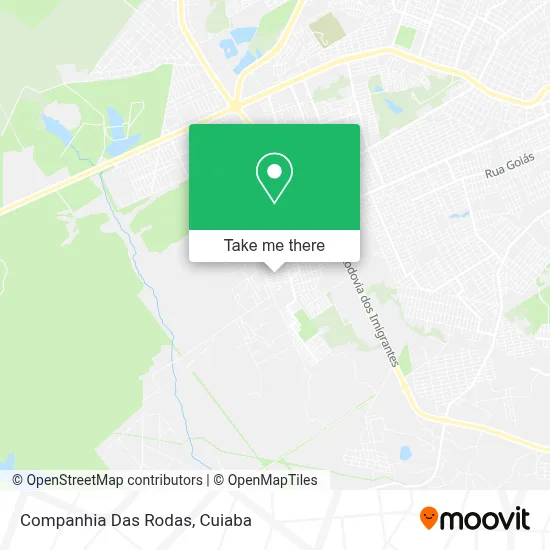 Companhia Das Rodas map