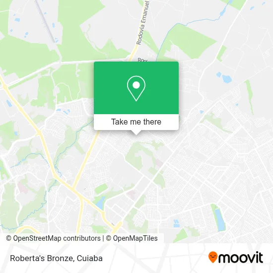Roberta's Bronze map