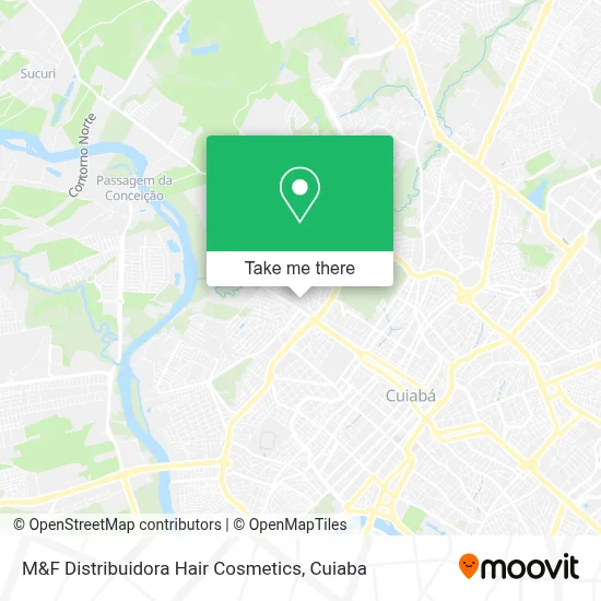 M&F Distribuidora Hair Cosmetics map
