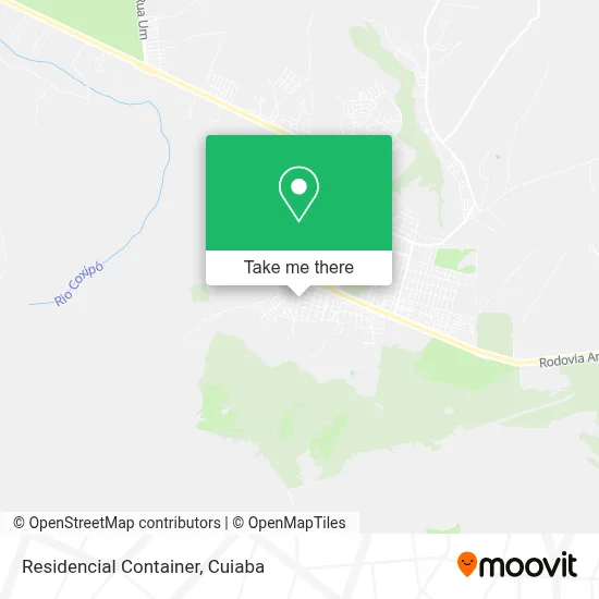 Residencial Container map
