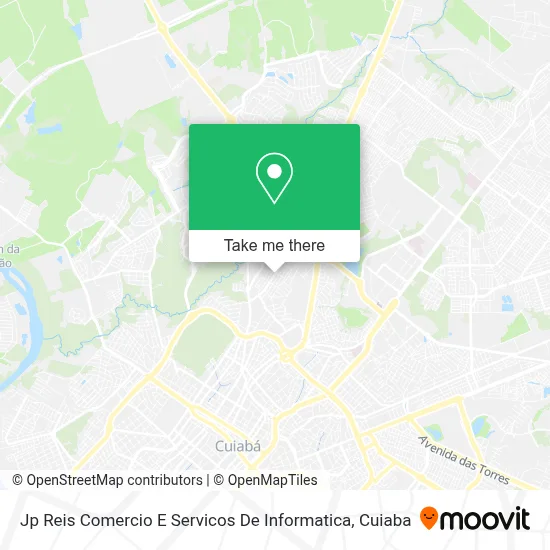 Jp Reis Comercio E Servicos De Informatica map