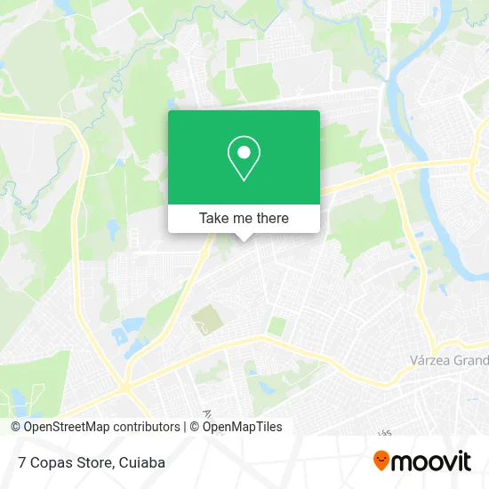 7 Copas Store map