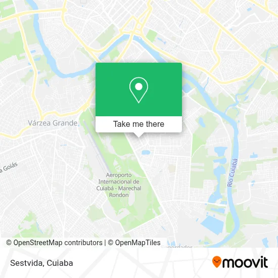 Sestvida map
