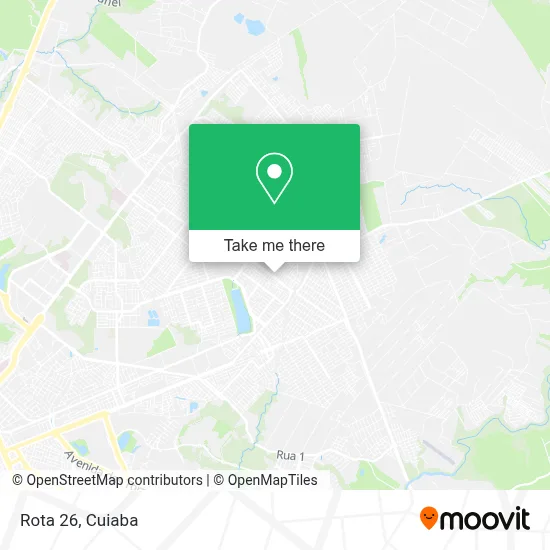 Rota 26 map