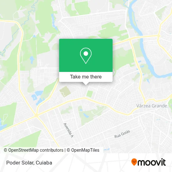Poder Solar map