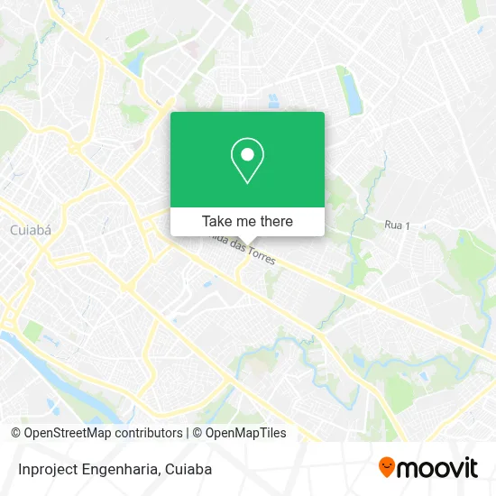 Inproject Engenharia map