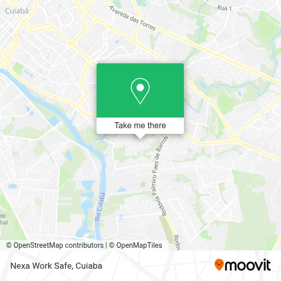 Nexa Work Safe map