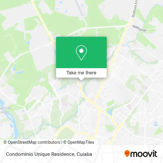 Condomínio Unique Residence map