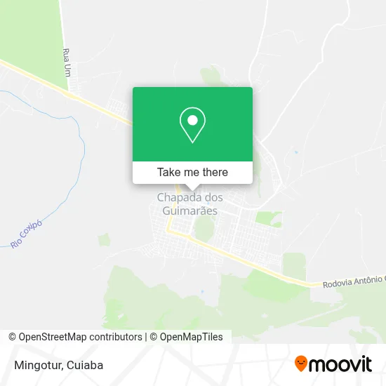 Mingotur map