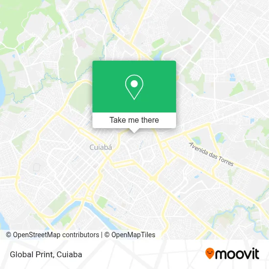 Global Print map