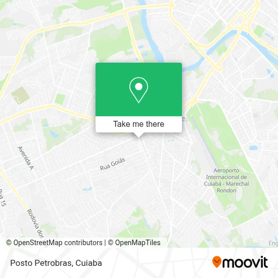 Posto Petrobras map