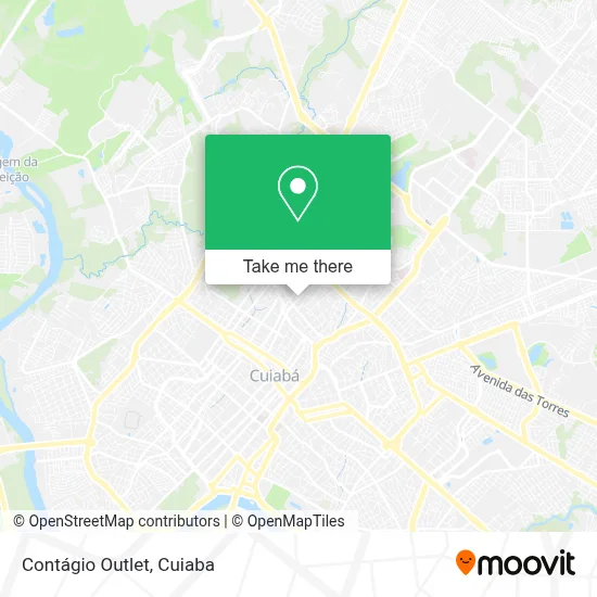 Contágio Outlet map