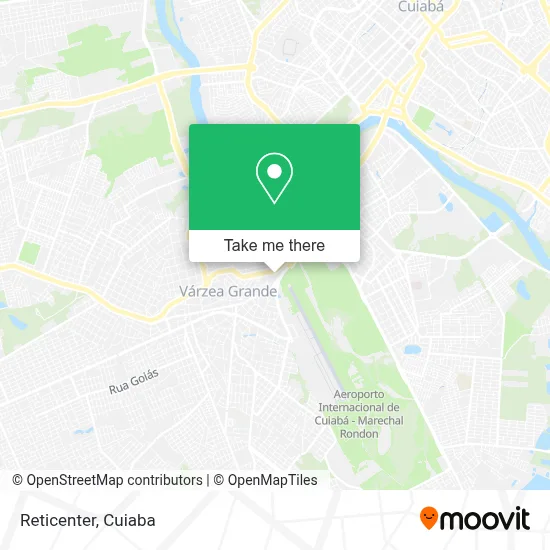 Reticenter map