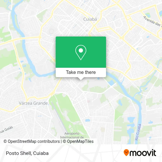 Posto Shell map