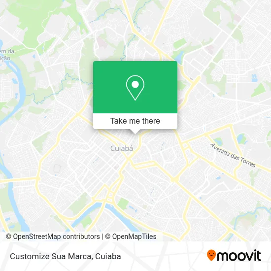 Customize Sua Marca map