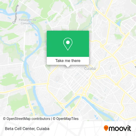 Beta Cell Center map