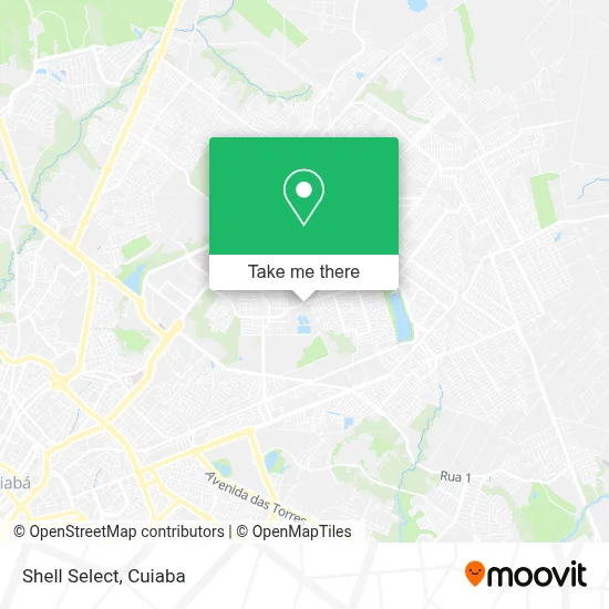 Shell Select map