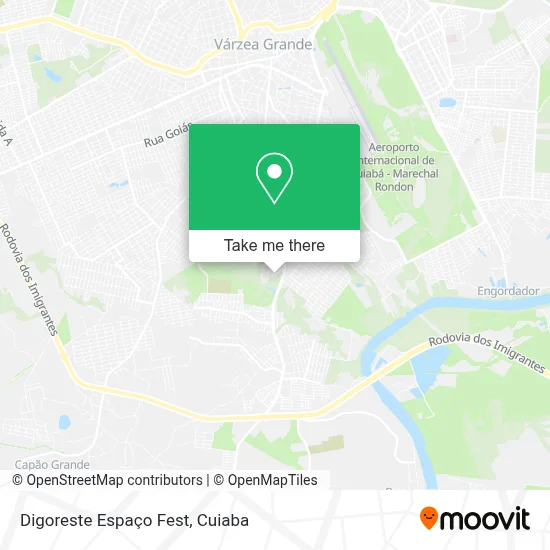 Digoreste Espaço Fest map