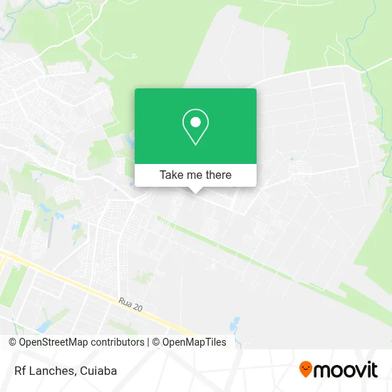 Rf Lanches map