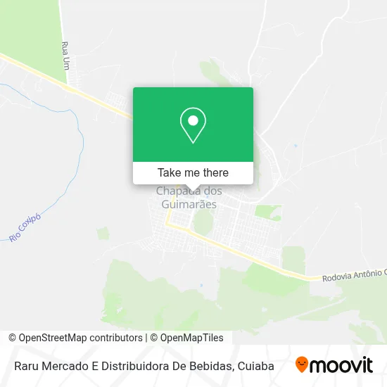 Raru Mercado E Distribuidora De Bebidas map