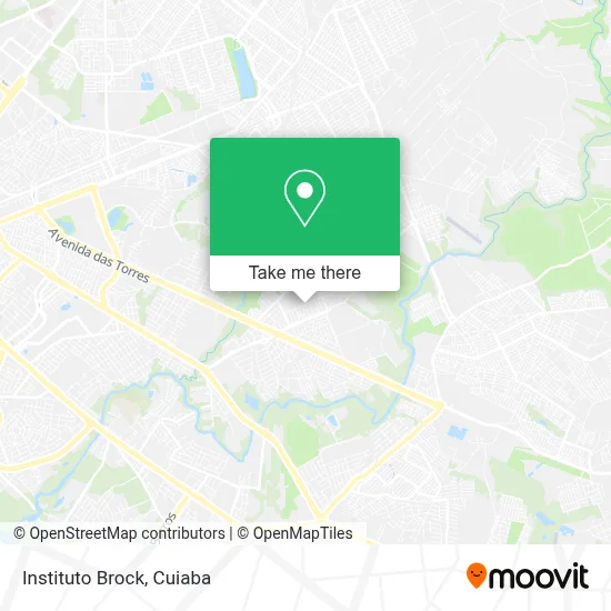 Instituto Brock map