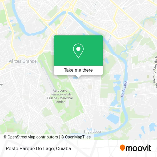 Posto Parque Do Lago map