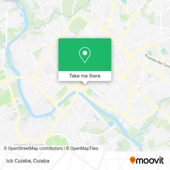 Icb Cuiaba map