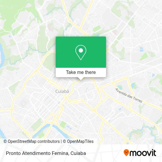 Pronto Atendimento Femina map