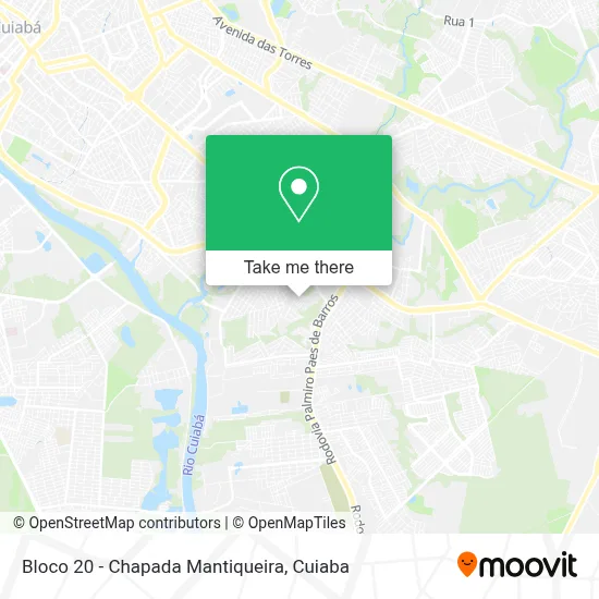 Bloco 20 - Chapada Mantiqueira map