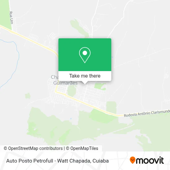 Auto Posto Petrofull - Watt Chapada map