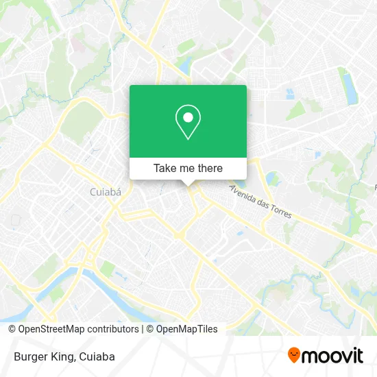Burger King map