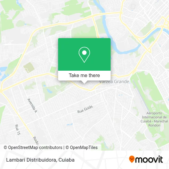 Lambari Distribuidora map