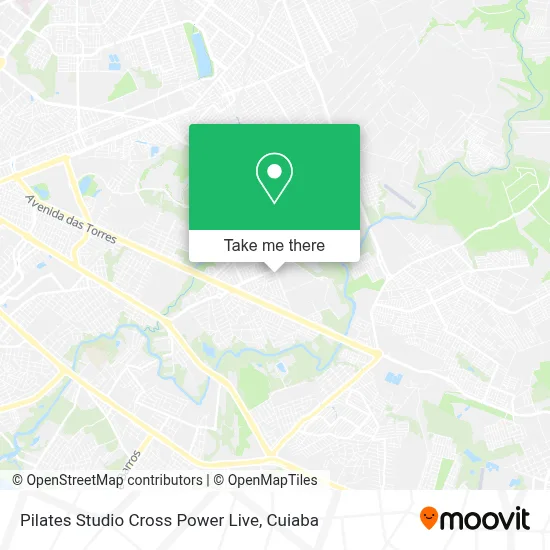 Pilates Studio Cross Power Live map