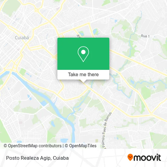 Posto Realeza Agip map