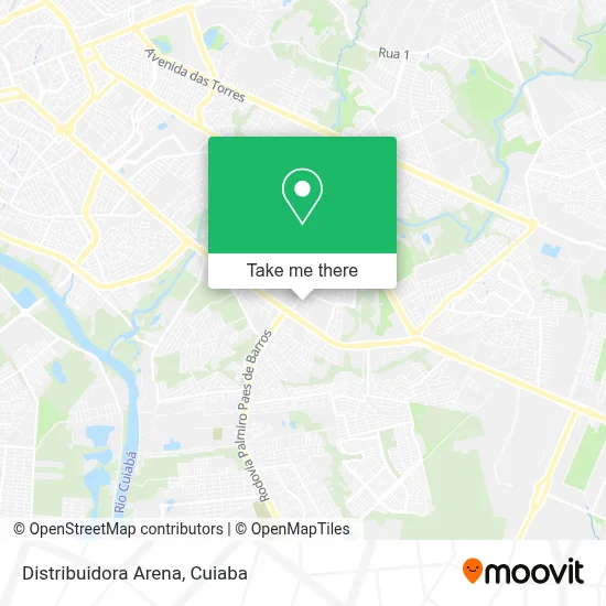 Distribuidora Arena map