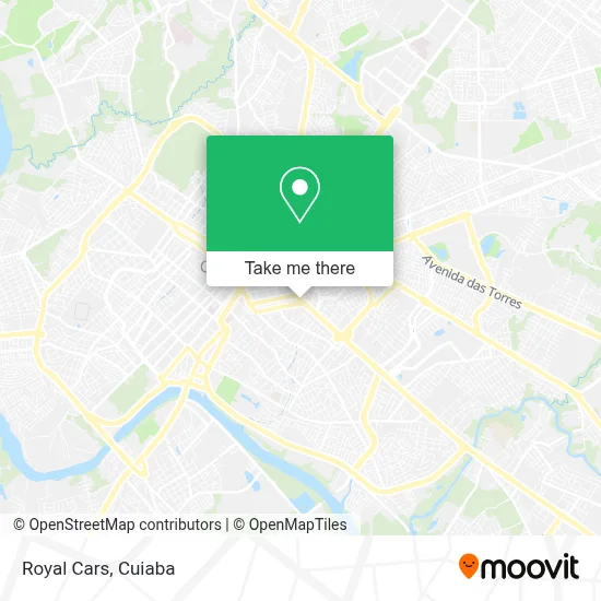 Royal Cars map