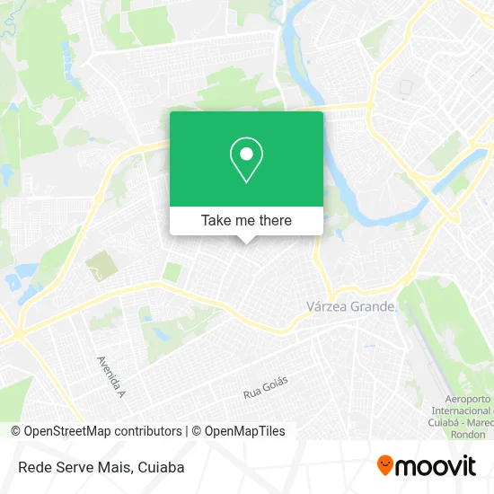 Rede Serve Mais map