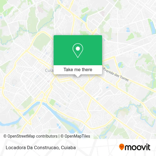 Locadora Da Construcao map