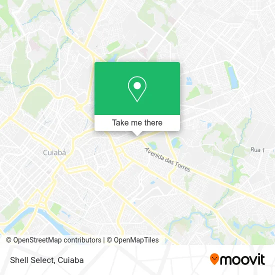 Shell Select map
