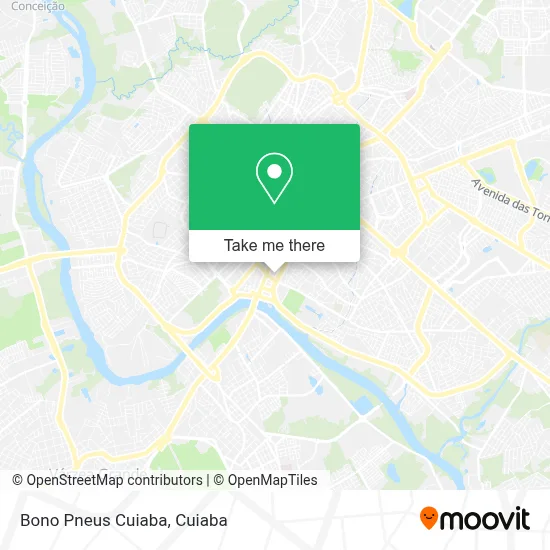 Bono Pneus Cuiaba map