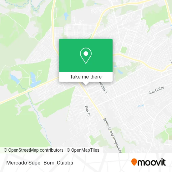 Mercado Super Bom map