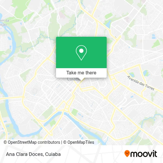 Ana Clara Doces map