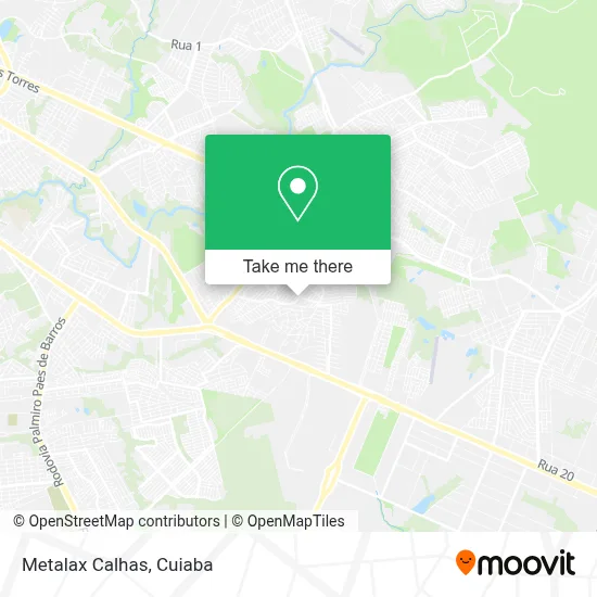 Metalax Calhas map